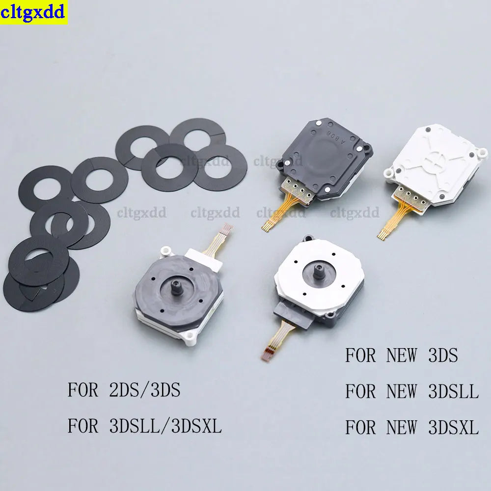 Cltgxdd 1 Piece 3D Simulation Joystick Suitable for 2DS 3DS LL XL/New3DS New3DSLL New3DSXL Thumb Joystick Accessory