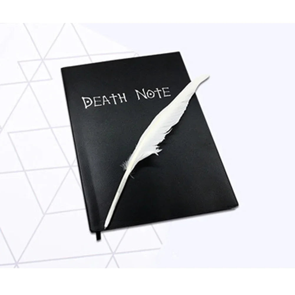 74 Sheets 20.7x14.7CM Death Note Planner Anime Diary Cartoon Book Lovely Notebook Theme Cosplay Large Dead Note Writing Notebook