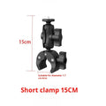 Panoramic sports camera motorcycle mount suitable for GoPro DJI Insta360 handlebar selfie stick fixing bracket accessories