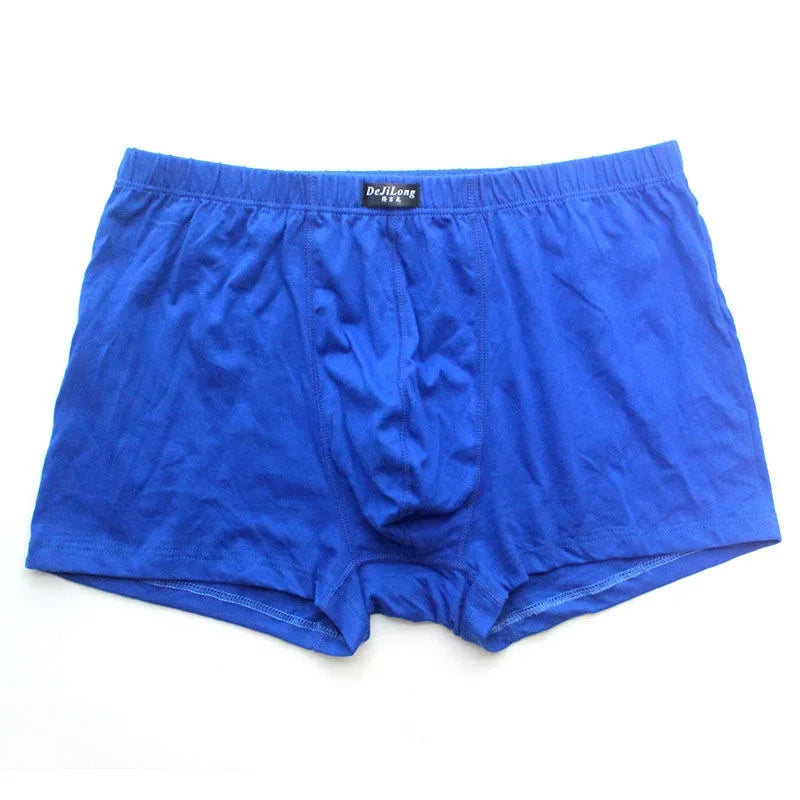 5 Pack 100% Cotton Boxer Briefs for Men 6XL Big & Tall Breathable Underwear with Anti-Ride Up Soft Printed Boxers Shorts