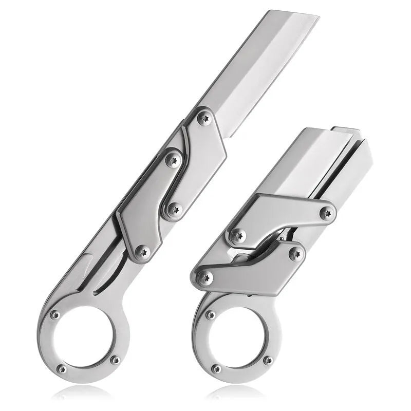 Outdoor knife, mechanical folding knife, convenient folding knife, high hardness multifunctional knife