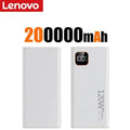 Lenovo CCC 500000mAh Large Capacity Portable Power Bank 120W Super Fast Charging Battery Charger Powerbank For Xiaomi iPhone