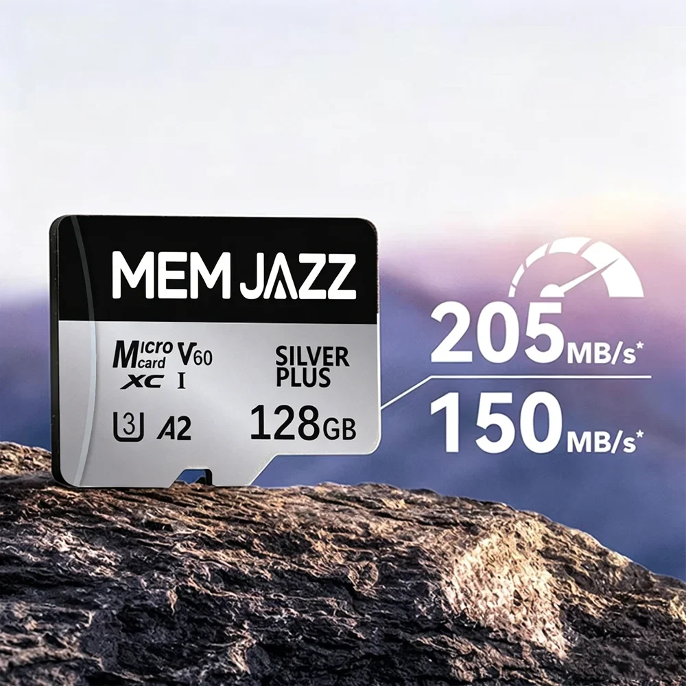 High Speed Micro SD Card 32GB 64GB 128GB 256GB 512GB U3 V30 A2 Class 10 for 4K Video Photography Backup Compatible with