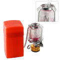 1 Set Gas Lamp Outdoor Camping Lantern Tent Lamp Hanging Glass Lamp Portable Adjustable Valve Gas Lantern For Camping Fishing
