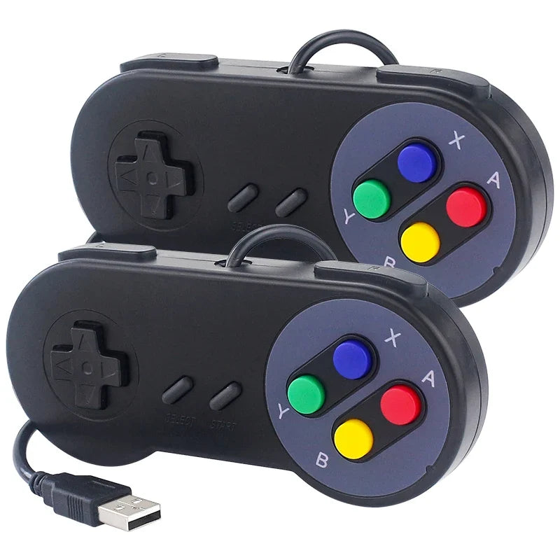 USB Gamepad Controlador De Jogo USB Com Fio PC Gamepad Retro Gaming Joysticks Joypad Para NESPi Retropie SNES Jogos Raspberry Pi