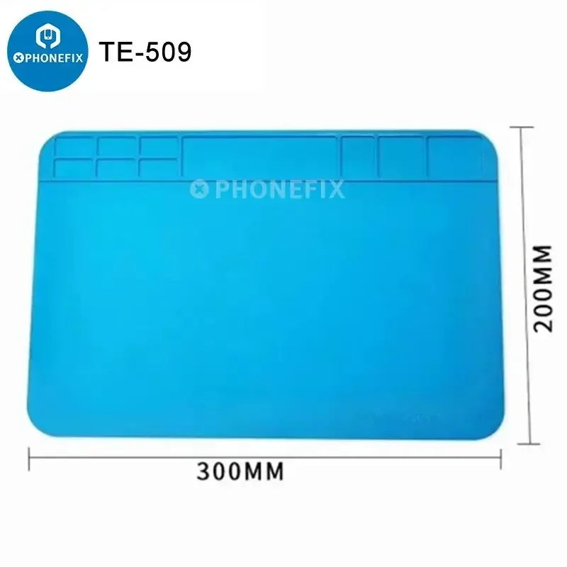 Antistatic ESD Soldering Silicone Mat Heat Resistant Insulation Work Mat Soldering Station Kit Repair Pad Maintenance Platform
