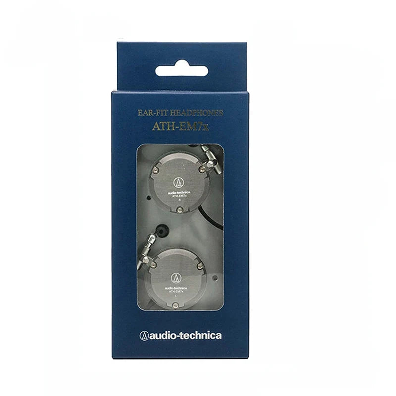 Audio-Technica ATH-EM7X Wired Earhook Headphone 3.5mm Jack Classic Female Vocal Headset, Persona Yuuki Makoto Same Style Earphon