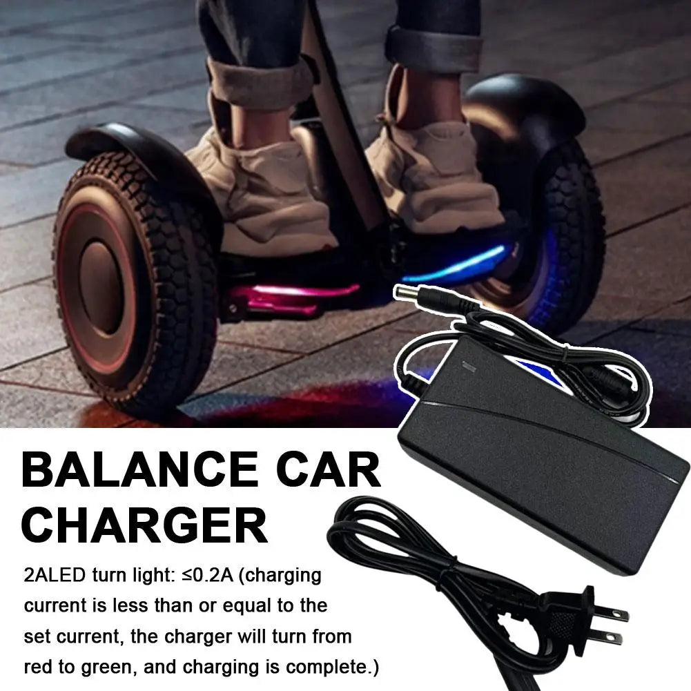 1 Piece 42V 2A Balance Car Charger 36V Lithium Battery Charging