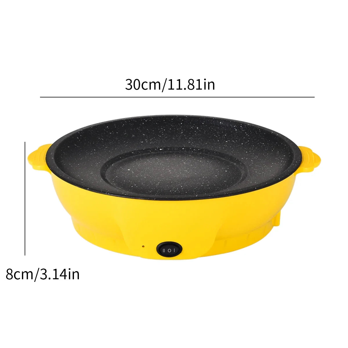 220V Multifunctional Electric Baking Tray Koekenpan Niet-Plakkerige Grill Geroosterde Pan Fornuis Barbecue Keuken Tool