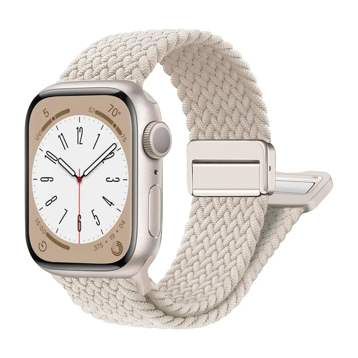 Braided Strap For Apple Watch Bands 40mm 45mm 41mm 44mm 42/46mm 49mm magnetic Bracelet iWatch series se 7 5 6 8 9 10 11 Ultra3 2
