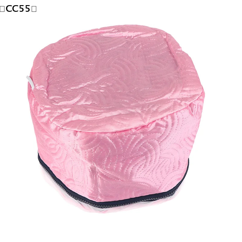 Hair Steamer Cap Electric Hair Heating Cap Thermal Hat Self-heating Hat SPA Nourishing Hair Styling Care〔CC55〕
