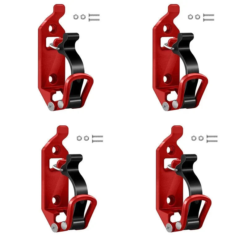 2/4PCS Shovel Holder Car Luggage Rack Holder Tool Quick Release Clamp Shovel Ax Wall Mount Bracket for Car Trailer RV Boat