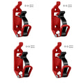 2/4PCS Shovel Holder Car Luggage Rack Holder Tool Quick Release Clamp Shovel Ax Wall Mount Bracket for Car Trailer RV Boat