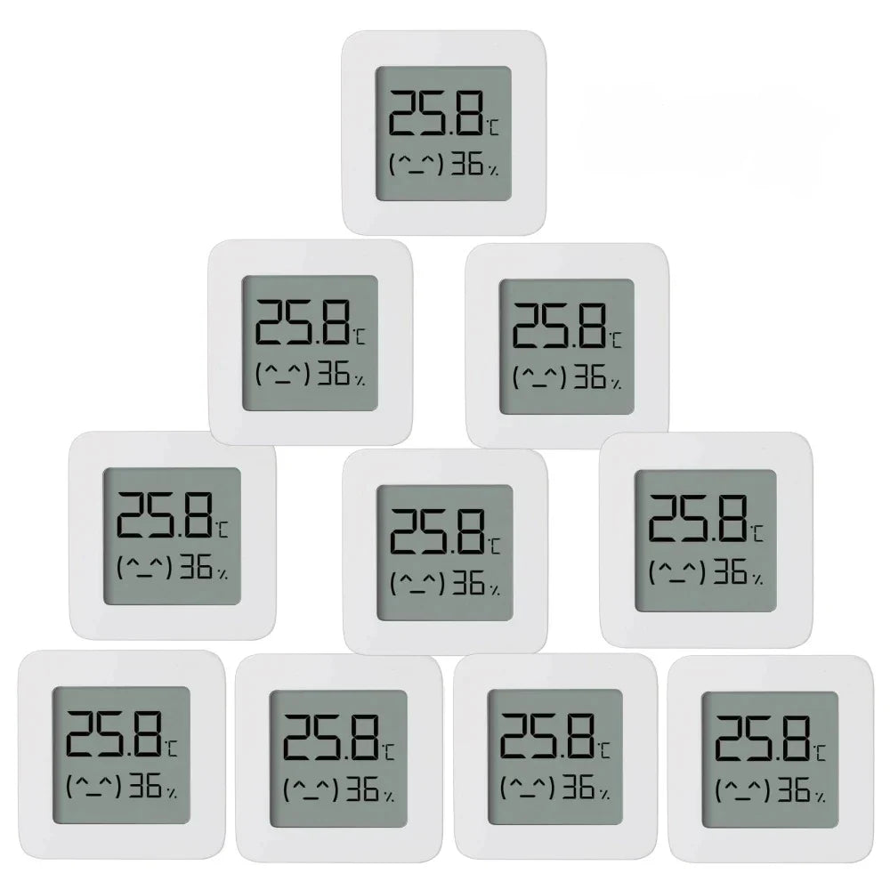XIAOMI Thermometer 2 Mijia Electric Bluetooth Wireless Smart Hygrometer Thermometer Temperature Detection MI Mijia Home APP
