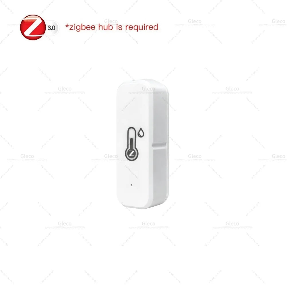Tuya Zigbee 3.0 Mini Temperature And Humidity Sensor Indoor Smart Home Thermometer Hygrometer Remote Work With Z2M Smart Life