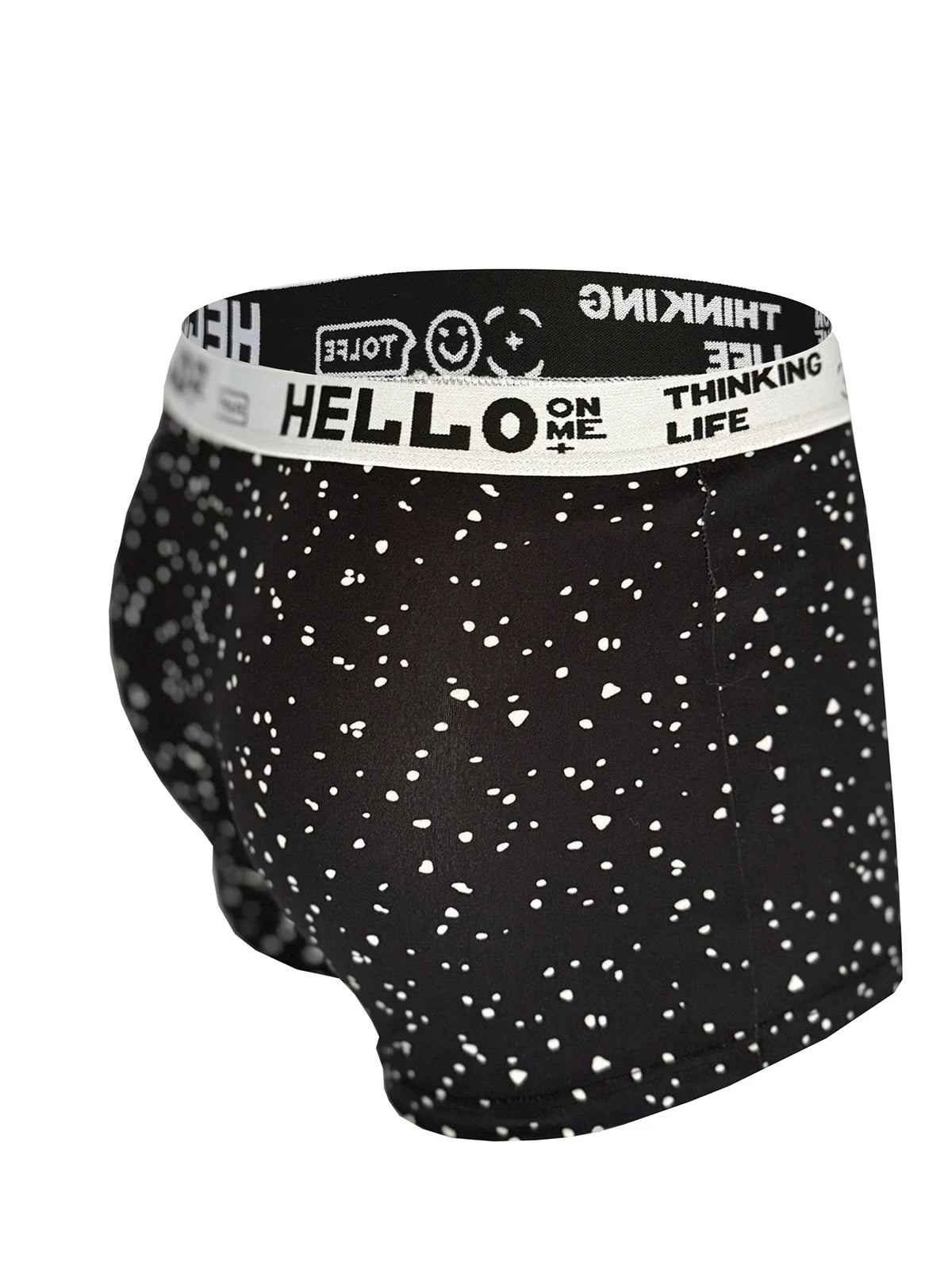 Premium Men's Starry Sky Seamless Breathable Boxer Briefs 10-Pack Ultra Soft Comfort Underwear with Stay-Put Elastic Waistband