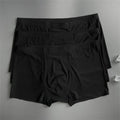3 Pc Summer Ice Silk Underwear Men Sexy Boxers Seamless Male Underpants Plus Size Ultra-thin Trunk Shorts