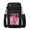 Funny Katseye Hip Hop Small Shoulder Bags Women Men Harajuku Katseye Mini Mobile Phone Bags 2026 New Purses Crossbody Bags Gifts