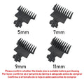 For Kemei KM-2299 1 2 3 5 7 9 11mm Professional Hair Trimmer Limit Comb Guards Hairdresser Hair Cutting Guide Barber Accesories
