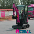 Mini Excavator – Compact Crawler Digger with Custom Color Options
