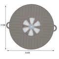 Boiling Protection Cover - High Temperature Resistant Silicone, Microwave Splash Cover, Vent Design, Detachable, Easy to Clean