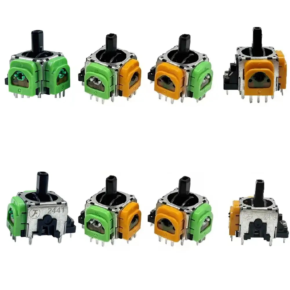3D Analog Sensor Hall Effect Joystick No Drift High Precision Controller Thumb Stick Power Saving for PS5/PS4/Xbox/Switch Pro