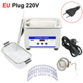 Ultrasonic Cleaner Glasses Cleaning Machine for Jewelry Watches Denture Tool Ultrasonic High Frequency Vibration Washing Bath