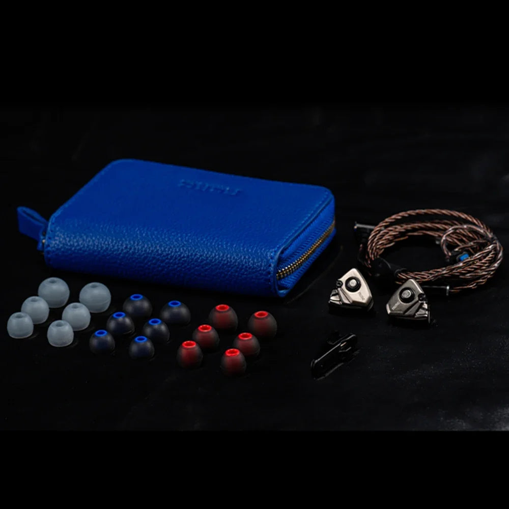 DUNU TITANS Hi-res HIFI In-ear Earphone 11mm Dynamic Driver Monitor IEM Earbuds 2Pin 0.78mm Detachable Cable Headset TITAN S