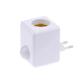 AC85-265V E27 Led Lamp Base with Motion Sensor PIR Human Induction Light Bulb Holder Socket Adapter Converter Adjustable