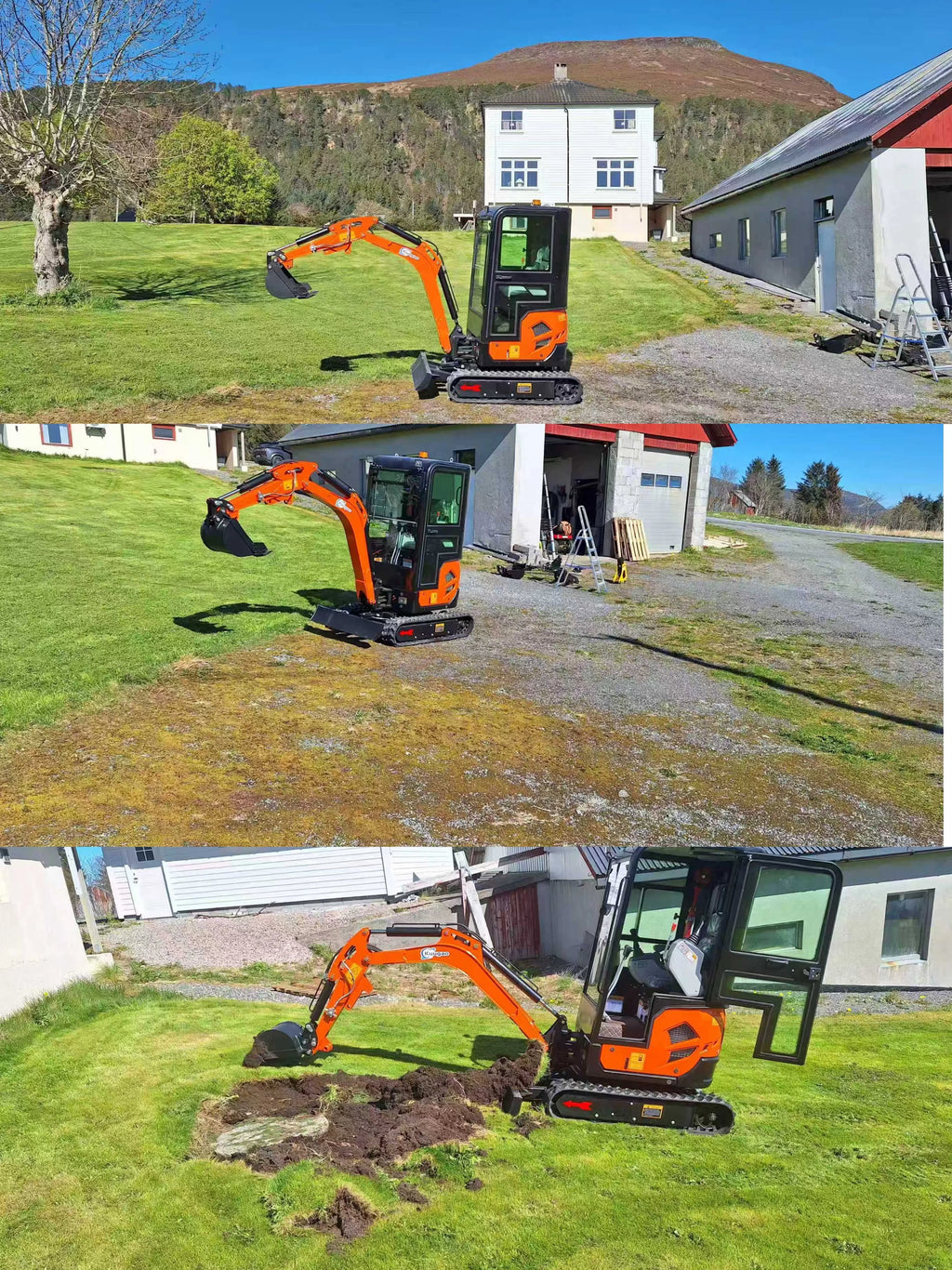 2.5 Ton Mini Excavator – CE-Certified Compact Crawler Digger for Construction