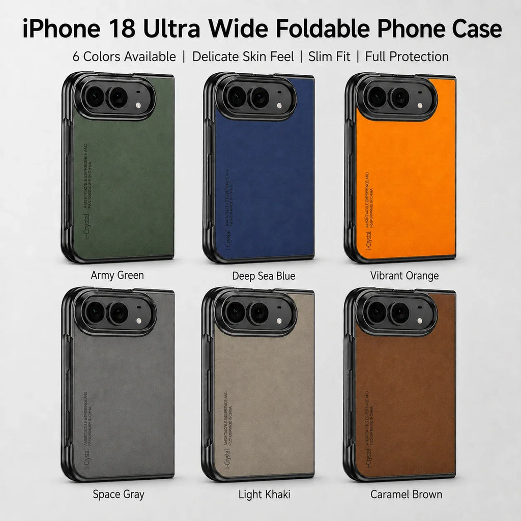 Luxury Matte PU Leather Silicone Phone Case For iPhone Duo