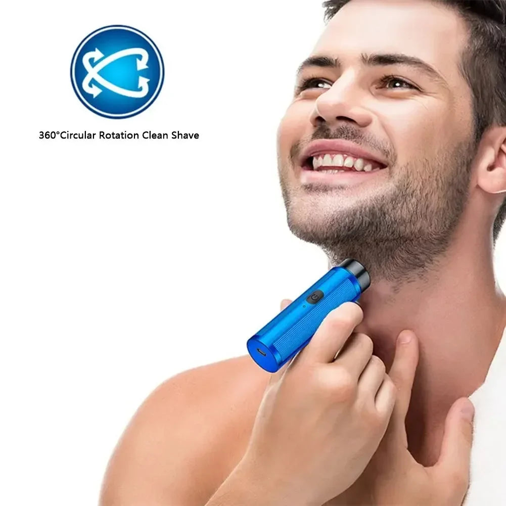 New Electric Shaver Automatic Razor Trimmer Portable Beard Knife Shaver Rechargeable Razor Car Mini Shaver for Men