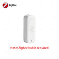 Zigbee Waterproof Temperature Humidity Sensor With Optional LCD Screen Smart Home Thermometer Hygrometer For Smart Life Tuya Z2M