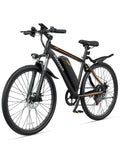 【1 Year Warranty】M26 Electric Bicycle 1000W Peak Motor 360WH Lithium Battery Electric Bike  26 Inch city E-bike UL2849