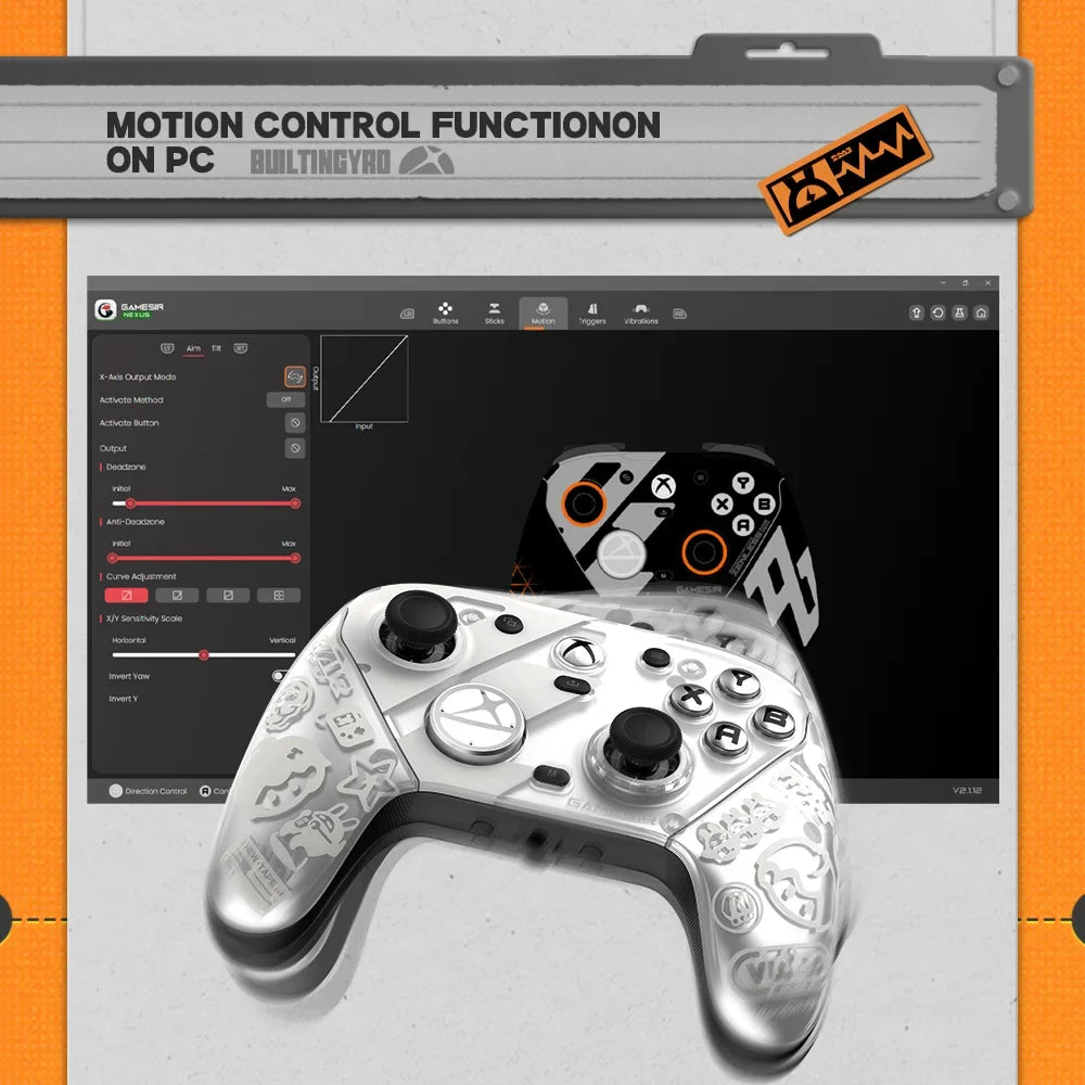 GameSir G7 Pro Zenless Zone Zero Wireless Xbox Controller – Charging Dock, TMR Joytick, Hall Effect Trigger, Swappable Faceplate