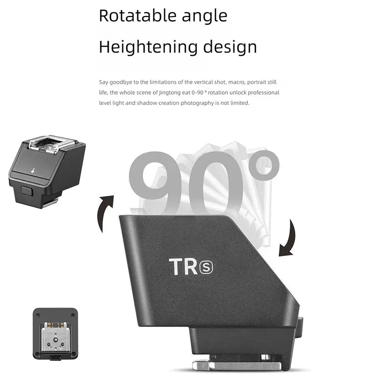 Godox TR flash hot shoe height increasing seat it30Pro external high pad hot shoe converter suitable for Shenniu mini flash iM30