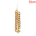 1Pc Dog Neck Chain Pet Chain Collar Cool Plastic Adjustable Gold Color Puppy Chain Cat Chain Necklace