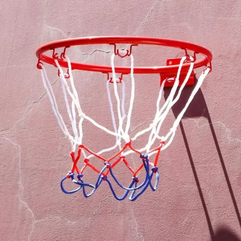 Children Basketball Hoop Door Wall Mounted Rim Screws Installed Goal Net Indoor Outdoor Shooting Practice Toy Sports Equipment
