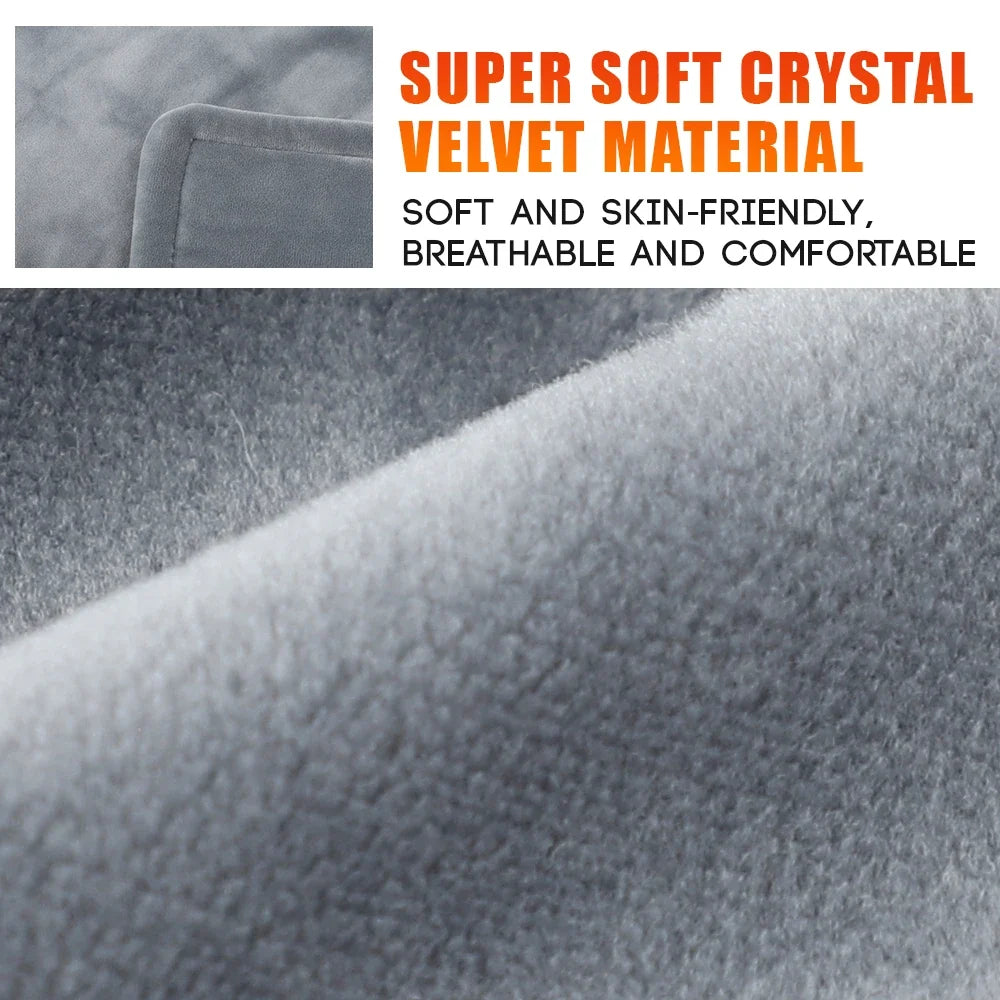 Electric Heating Pad Home Office Use Winter Thermal Blanket Warmer Electro Sheet Pad for Shoulder Neck Sofa Bed Heated Shawl
