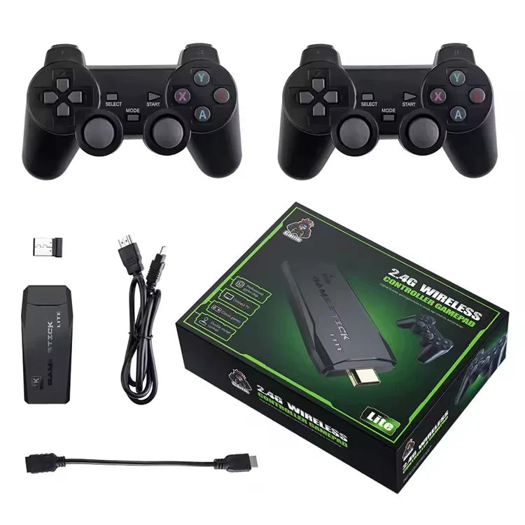 M8 Small Box Game Stick 4K HD Classic TV Gaming Console 64GB 20000 Classic Games Retro Video Game Consoles