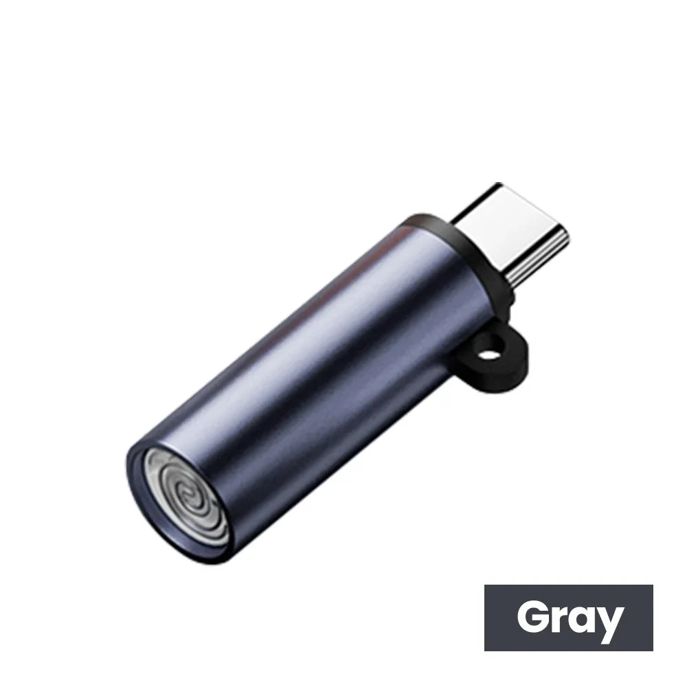 Type C Mini Cigarette Lighter Blow-to-Ignite Auto Shut-Off Outdoor Safety USB C Mobile Cigarette Lighter Adapter For iPhone 17
