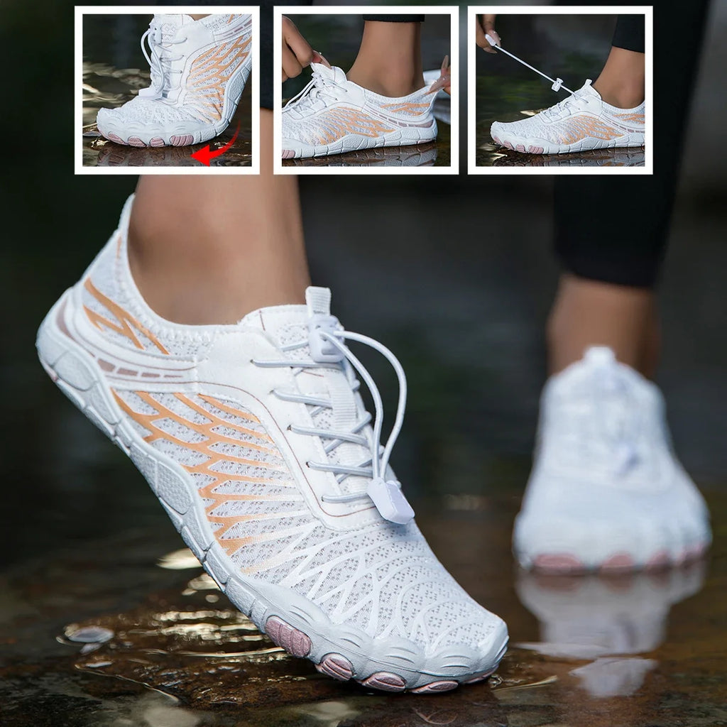 Aqua Shoes For Women Men Barefoot Water Shoes Anti-Slip Quick-Drying Outdoor Beach Upstream Wading Swimming Shoe Sneakers Unisex