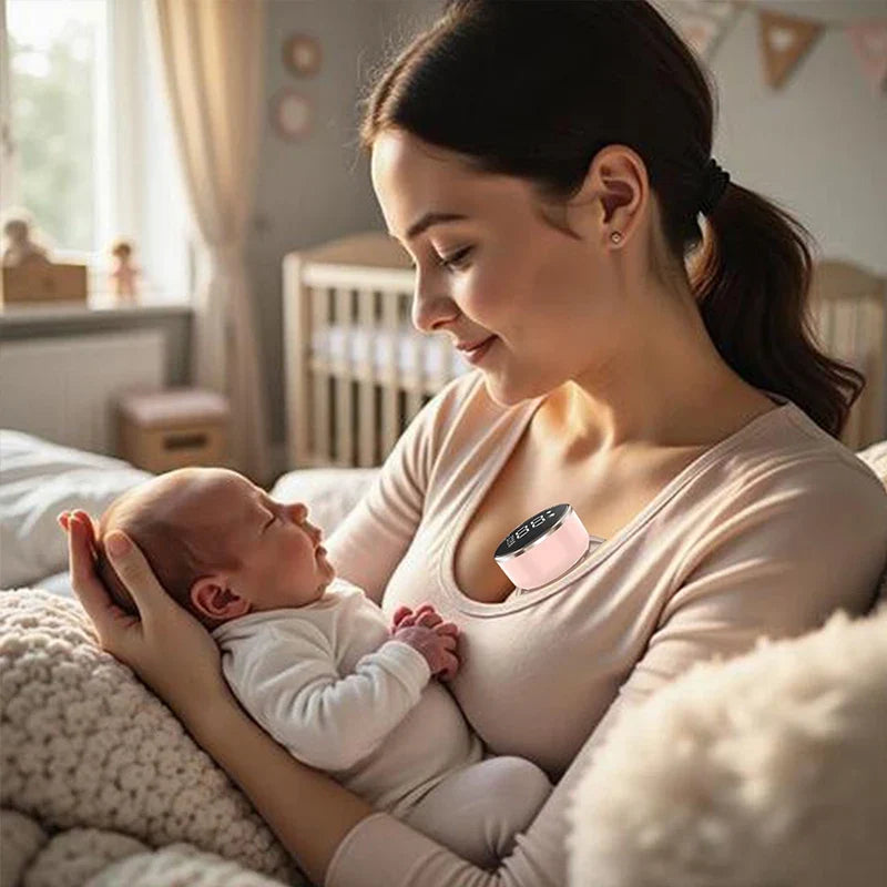 Portable Hands-Free Electric Breast Pump with Prolonged Battery Life and Illuminated Screen
