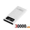 Lenovo 500000mAh Power Bank 120W High Capacity Digital Display Super Fast Charging Powerbank For iPhone Huawei Samsung 2026 New