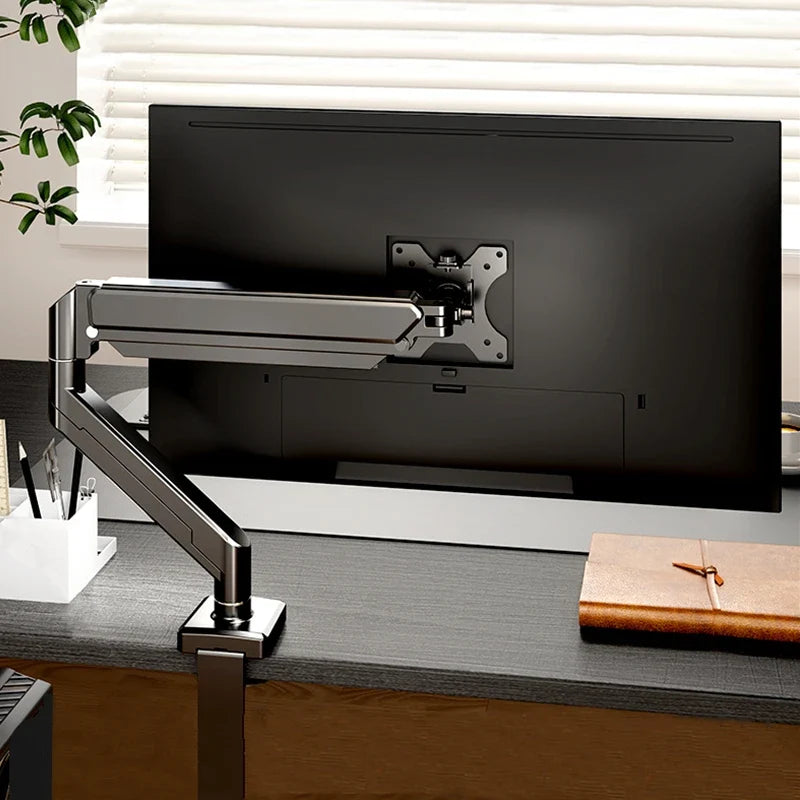 Universal Single Monitor Bracket Up To 32 Inches And 19.8 Lbs Per Screen Computer Desk Mount Stand Adjustable Computer Bracket