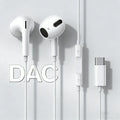 Gen4 Earphones Wired Small Talk Type C 3.5mm HeadEarsets Noise Cancelling Bass Earbuds In Ear Control Mic Earpiece Android Phone