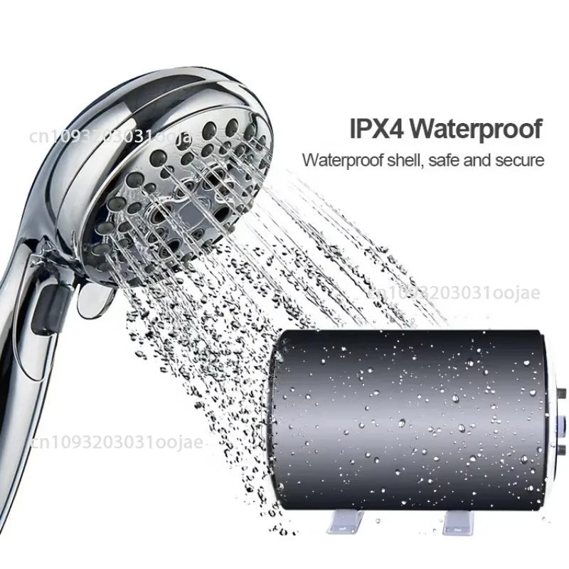 Electric Water Heater 10L 12V 220V 1500W Dual Voltage Hot Water Heaters With Display for Bathroom Shower RV Kitchen Heating