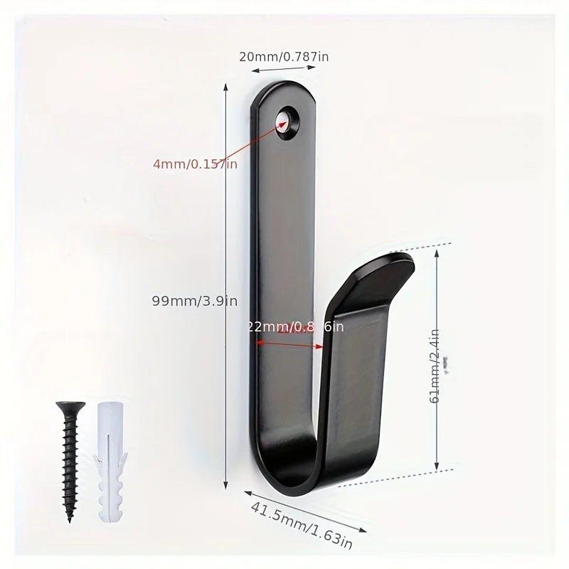2PCS Skateboard display rack, home wall mounted surfboard storage bracket, metal material