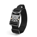 Adjustable Tactical Dog Collar with Metal Buckle Outdoor Walking Training Durable Nylon Collars for Medium Big Dogs Pet Supplies