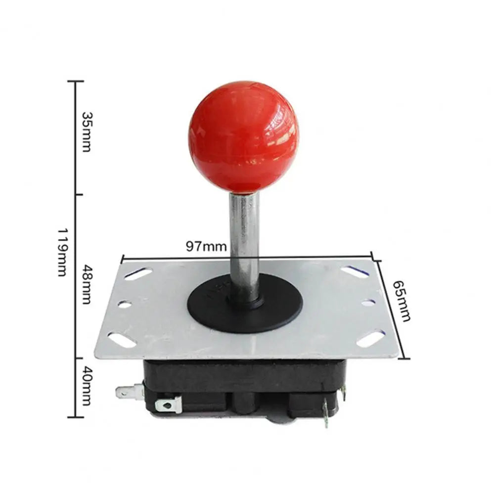 Superior Game Joystick  Long Service Time Non-delayed Joystick  Arcade Game Fighting Stick with Ball